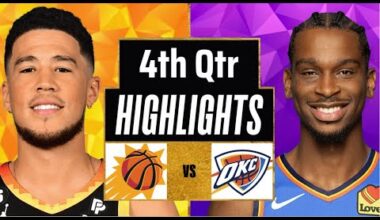 Oklahoma City Thunder vs Phoenix Suns Full Game Highlights 4th Qtr | Jan 4 | 2026 NBA Highlights