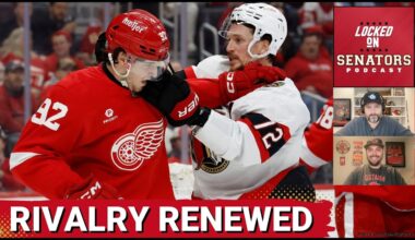 Atlantic Division Race Heats Up, Ottawa Senators Face Detroit Red Wings For 1st Time This Season