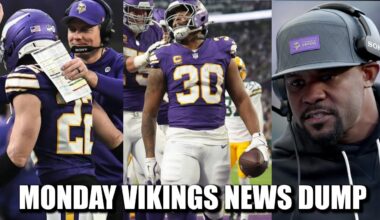 Minnesota Vikings News Dump (1.5.2026) | Harrison Done? CJ Ham Done? Flores Done?