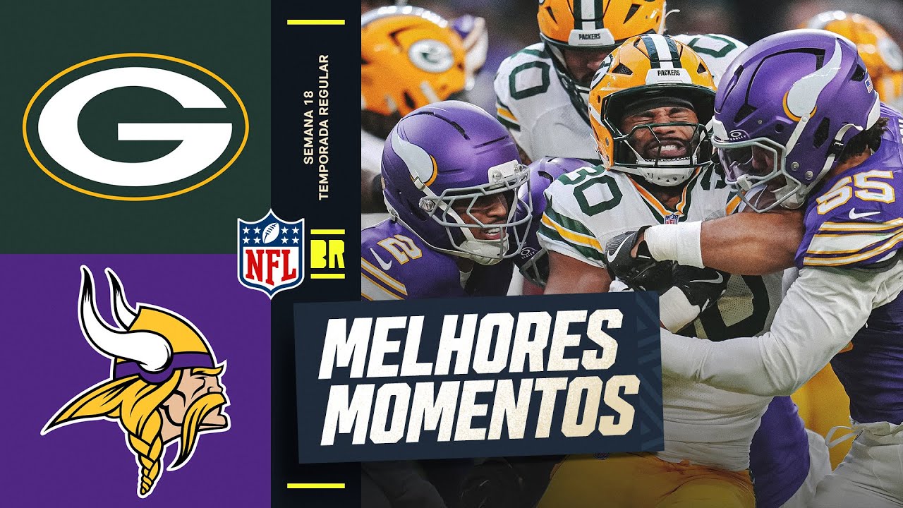 Green Bay Packers vs Minnesota Vikings | Melhores Momentos - Semana 18 | NFL 2025