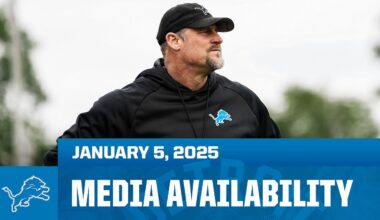 Dan Campbell Press Conference | Jan. 5, 2026
