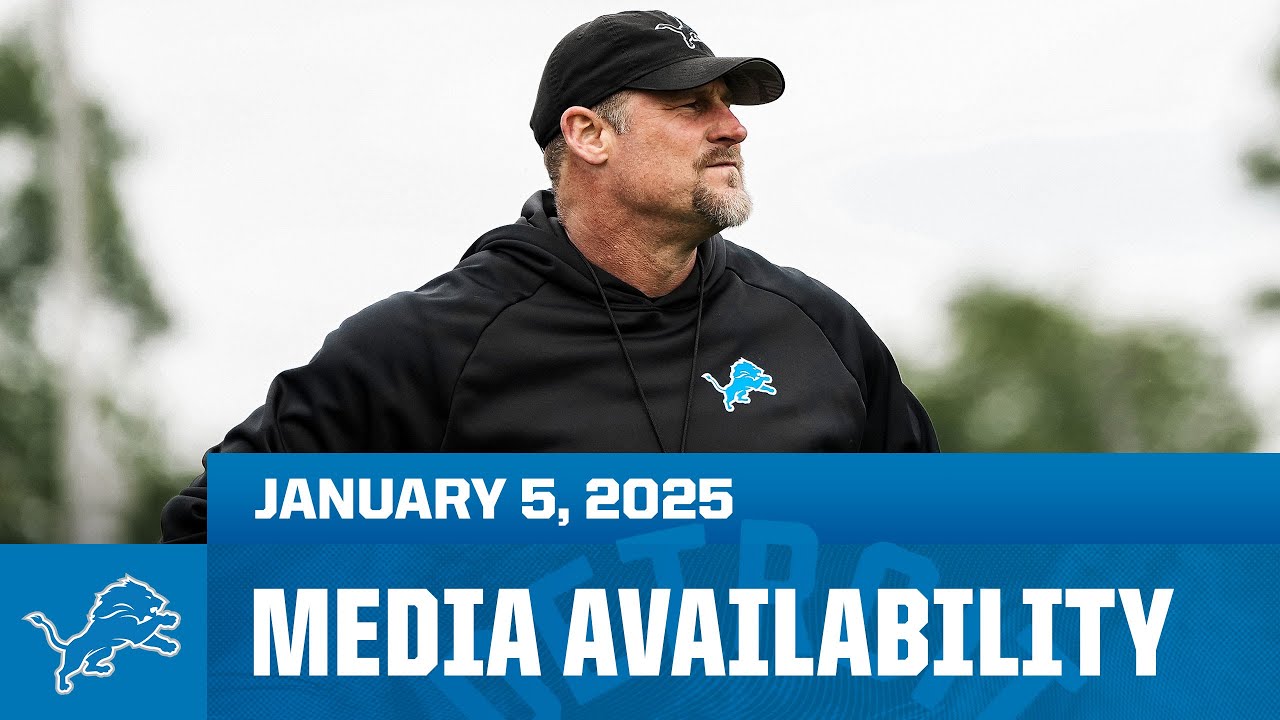 Dan Campbell Press Conference | Jan. 5, 2026