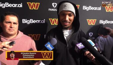 Hear From Washington Commanders QB Jayden Daniels  | Commanders End Of Season Interview (1-5-2026)