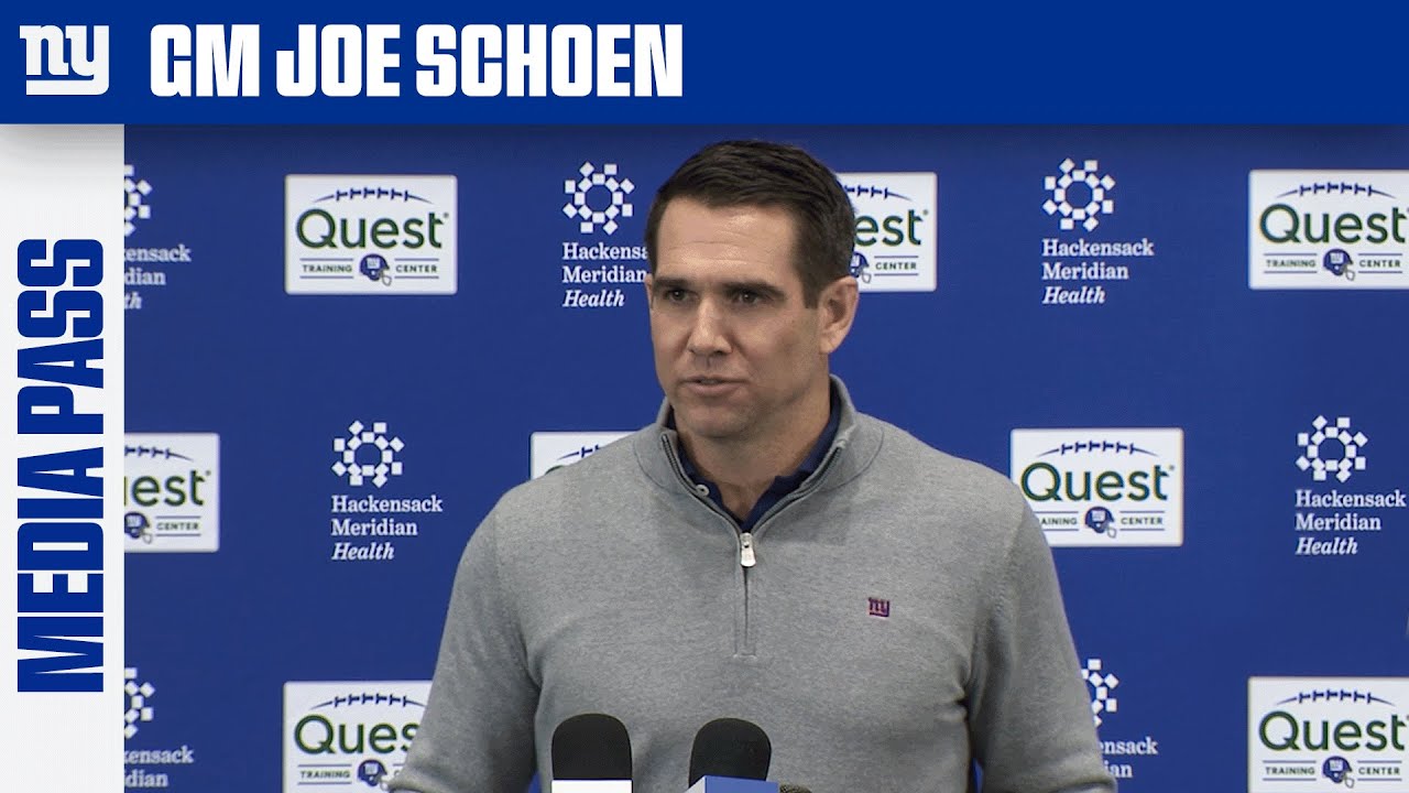 GM Joe Schoen 2025 Season-Ending Press Conference | New York Giants