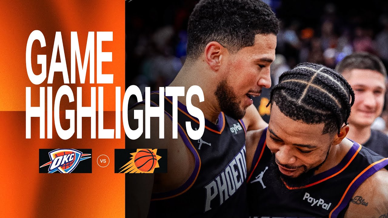 Devin Booker Hits Game Winner As Phoenix Suns Take Down Oklahoma City Thunder | 1-4-25