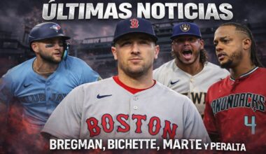 KETEL MARTE, ALEX BREGMAN, BO BICHETTE y FREDDY PERALTA lo ÚLTIMO SOBRE BOSTON RED SOX