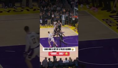 False alarm by Luka 😅