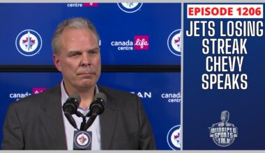 Winnipeg Jets nine game losing streak, Kevin Cheveldayoff speaks to the media
