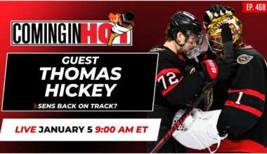 Guest Thomas Hickey - Coming in Hot LIVE - January 5th