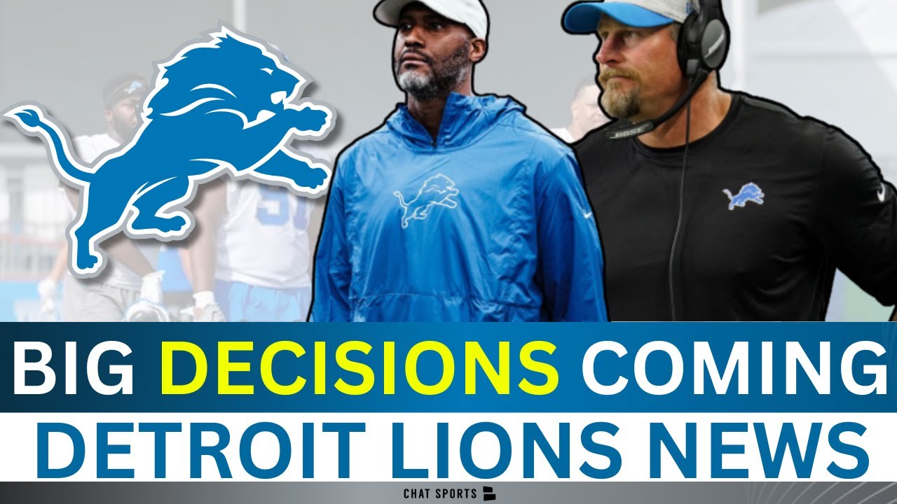 Lions News: Taylor Decker Retiring? Amid Robertson GONE? + Lions 2026 Schedule