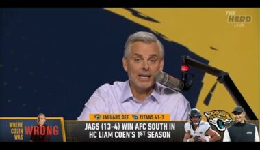 THE HERD | Colin Cowherd Was WRONG, Jacksonville Jaguars Are One Of The BEST TEAMS In NFL