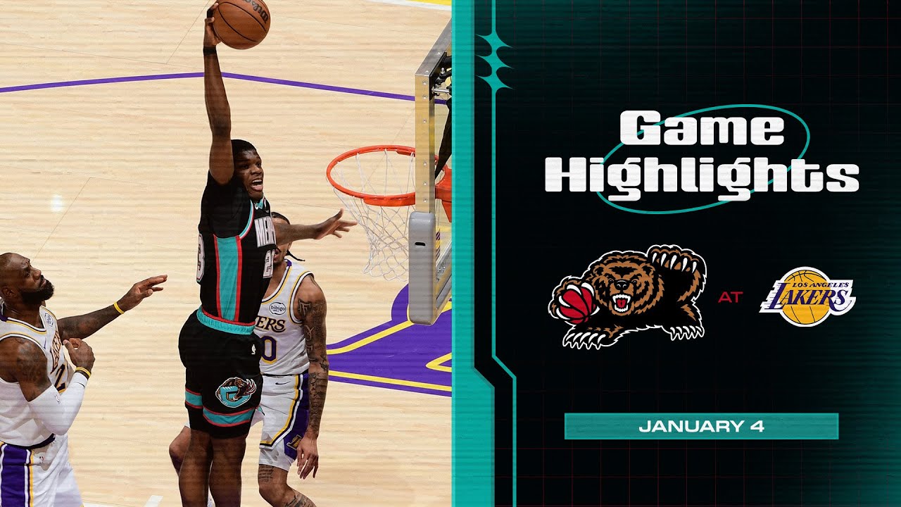 Memphis Grizzlies Highlights vs. Los Angeles Lakers