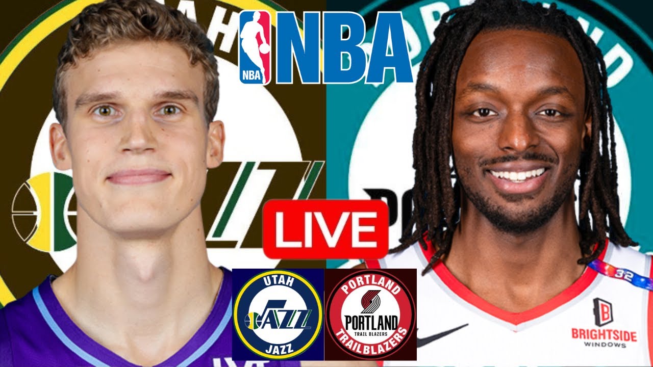 LIVE: UTAH JAZZ vs PORTLAND TRAIL BLAZERS | NBA | PLAY BY PLAY | SCOREBOARD