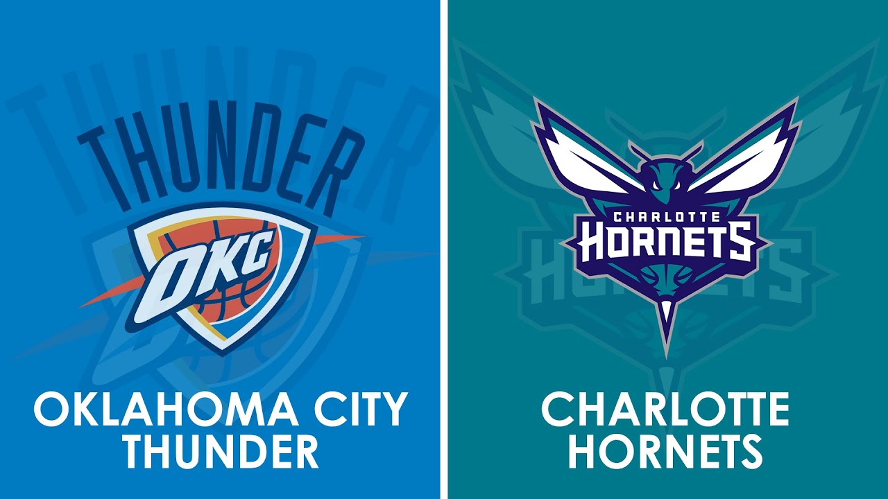 Oklahoma City Thunder vs Charlotte Hornets NBA Live Scoreboard