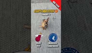 Cujo’s NBA Fetch | Miami Heat vs Minnesota Timberwolves 🐕 01-06-2026 NBA Basketball