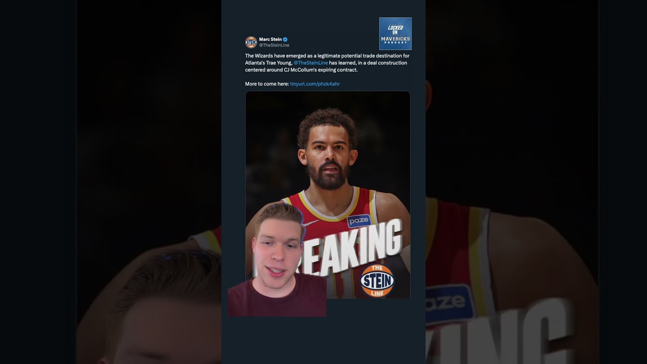 NBA RUMOR: Atlanta Hawks & Washington Wizards dealing Trae Young could open up Anthony Davis Trade