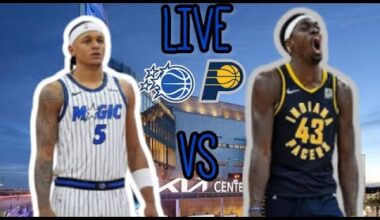 Indiana Pacers vs Orlando Magic | Live Stream & Play By Play