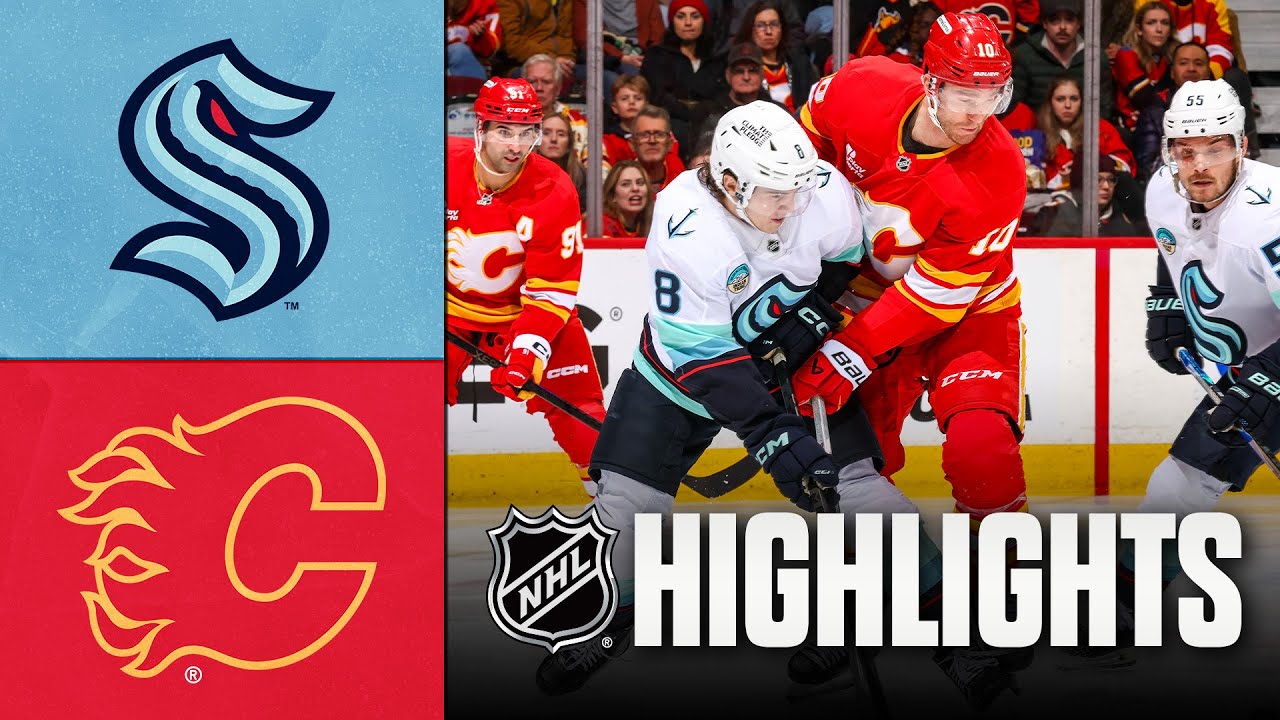 Kraken vs. Flames | NHL Highlights | January 05, 2026