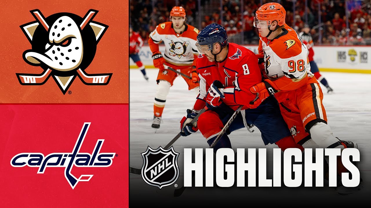 Ducks vs. Capitals | NHL Highlights | January 05, 2026