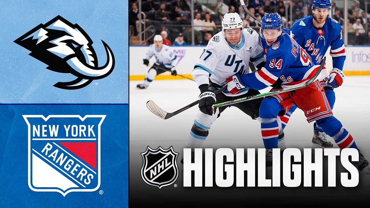 Mammoth vs. Rangers | NHL Highlights | January 05, 2026