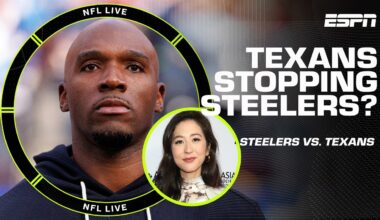 Why I think the Steelers' offense might struggle against the Texans' defense | NFL Live