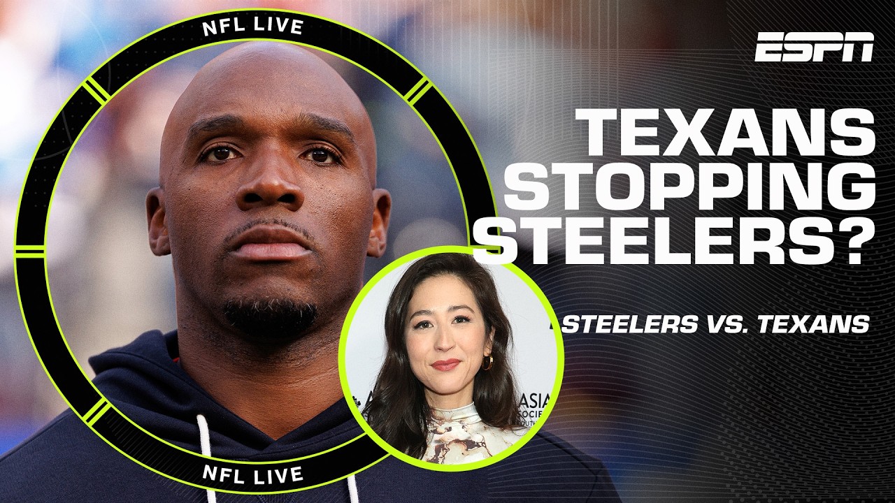 Why I think the Steelers' offense might struggle against the Texans' defense | NFL Live