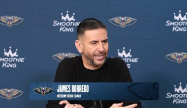 James Borrego postgame interview | Pelicans-Heat 1/4/26