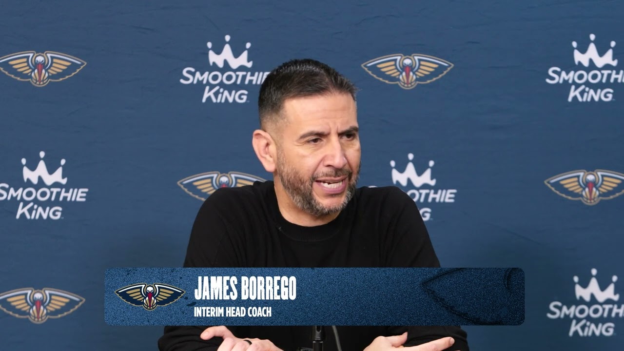 James Borrego postgame interview | Pelicans-Heat 1/4/26