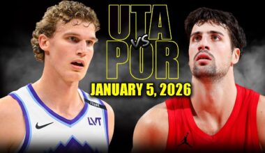 Utah Jazz vs Portland Trail Blazers Full Game Highlights – January 5, 2026 | NBA Season
