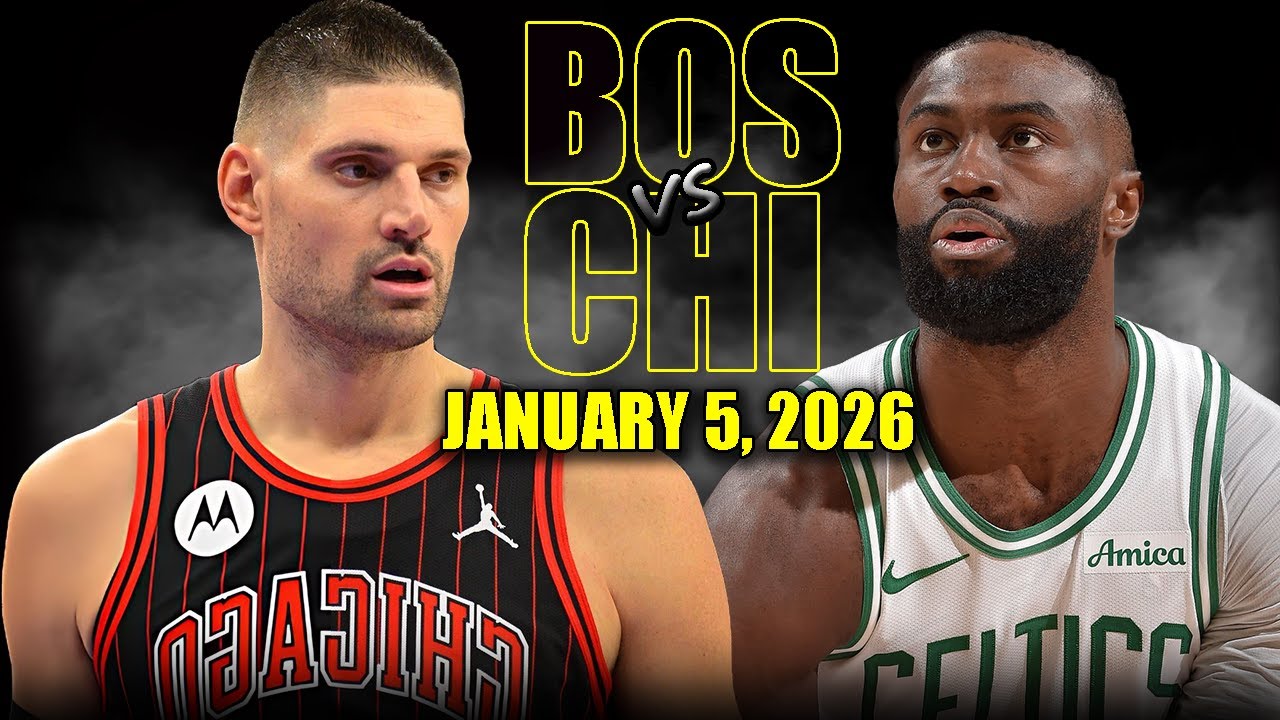 Boston Celtics vs Chicago Bulls Full Game Highlights – January 5, 2026 | NBA Season