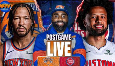 Knicks DESTROYED By Pistons In Another Embarrassing L | Post Game Live | EP 676