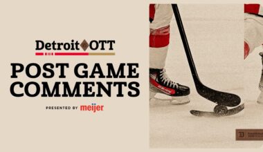 Michael Rasmussen, James van Riemsdyk Todd McLellan Post Game @ OTT | Jan. 5, 2026