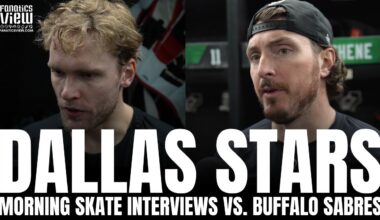 Mikko Rantanen & Matt Duchene Discuss Buffalo Sabres Impressive Winning Streak, Sabres Impressions