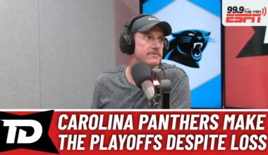 Carolina Panthers get playoff spot despite loss to Tampa Bay Buccaneers