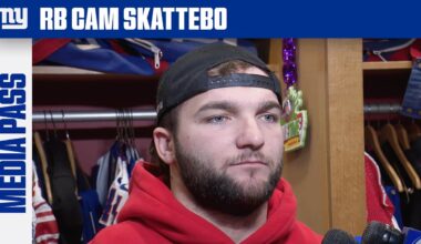 Cam Skattebo on His Recovery from Ankle Injury | New York Giants