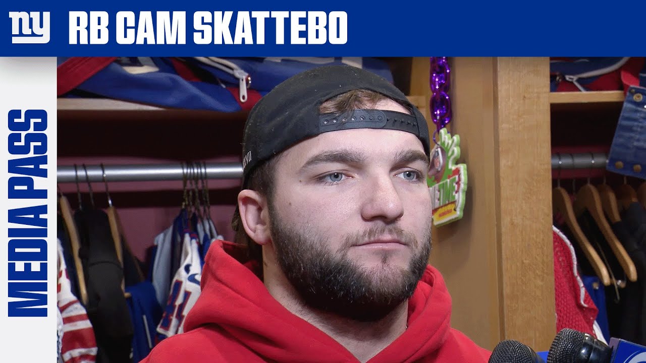 Cam Skattebo on His Recovery from Ankle Injury | New York Giants