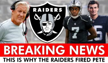 THIS IS WHY The Las Vegas Raiders Fired Pete Carroll