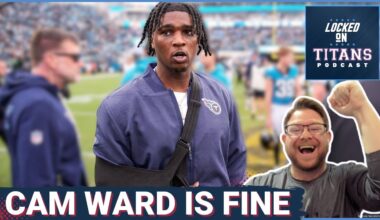 MIRACLE: Cam Ward is FINE and SURGERY is NOT Required & Tennessee Titans TERRIBLE First Interviews