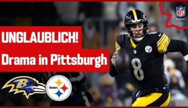 Ravens vs. Steelers | NFL-Highlights auf Deutsch 🇩🇪 | 18. Spieltag, Saison 2025
