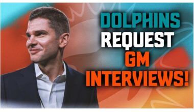 Miami Dolphins Request GM Interviews! | Weaver HC Opportunity!