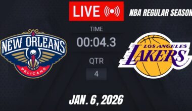 NBA LIVE! New Orleans Pelicans vs Los Angeles Lakers | Januar 6, 2026 Pelicans vs Lakers | 2K26