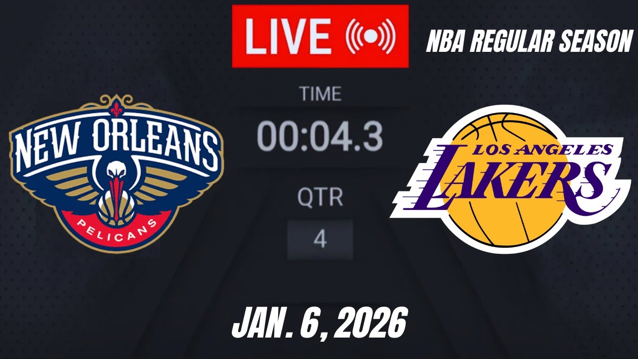 NBA LIVE! New Orleans Pelicans vs Los Angeles Lakers | Januar 6, 2026 Pelicans vs Lakers | 2K26