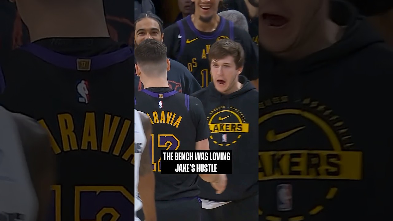 Jake LaRavia: HUSTLE PLAYER #lakers
