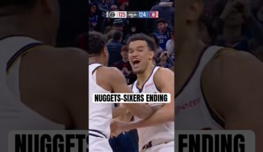 Wild finish to 76ers vs. Nuggets 🍿