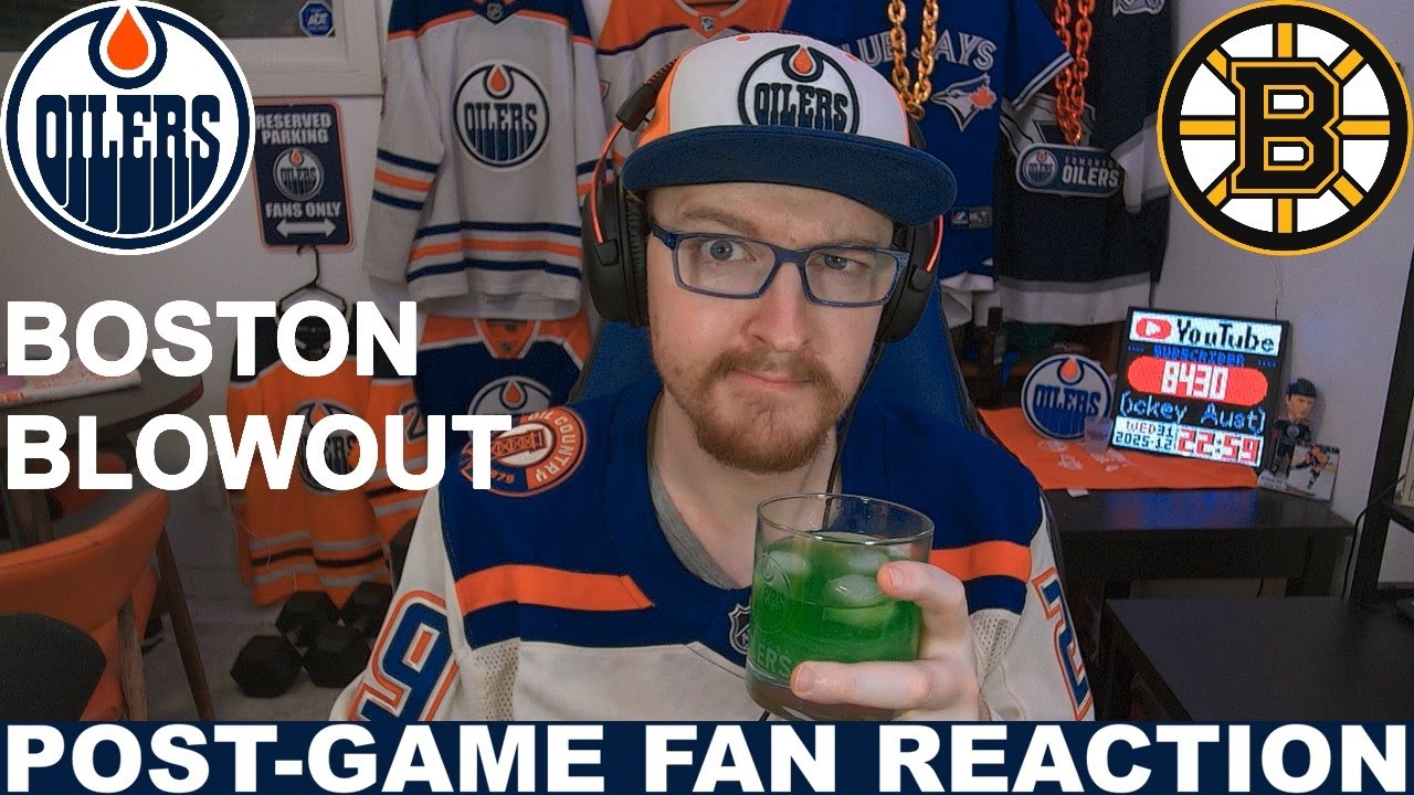 NEW YEAR'S BLOWOUT! | Post-Game Fan Reaction: Oilers vs Bruins