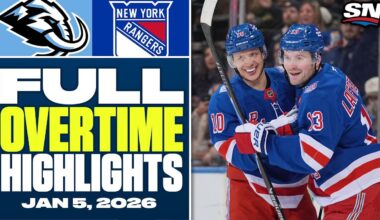Utah Mammoth at New York Rangers | FULL Overtime Highlights - January 5, 2026