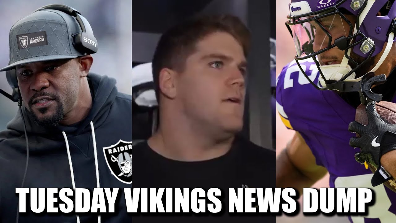 Minnesota Vikings News Dump (1.6.2026) | Flores Raiders? BO Backs JJ. Futures Deals.