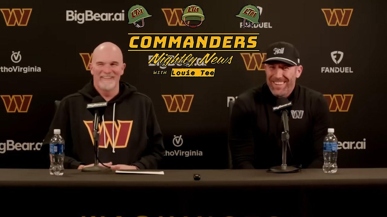 Commanders Nightly News | Ep 19.1 "Adam Peters Got His Head on His Shoulders....WE GON BE ALRIGHT❗"