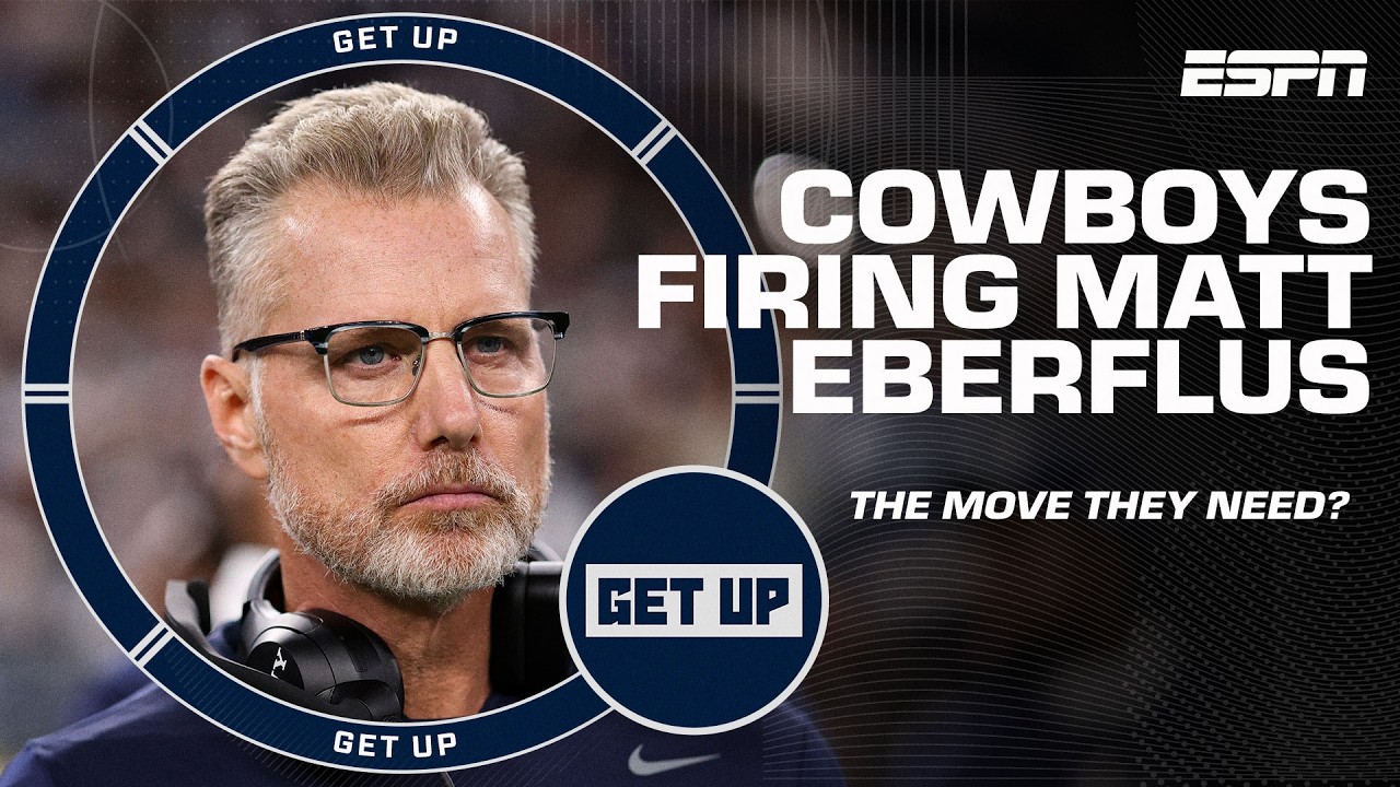 BREAKING 🚨 Dallas Cowboys fire defensive coordinator Matt Eberflus 🚫 | Get Up