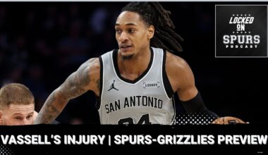 On Devin Vassell's injury and previewing San Antonio Spurs-Grizzlies